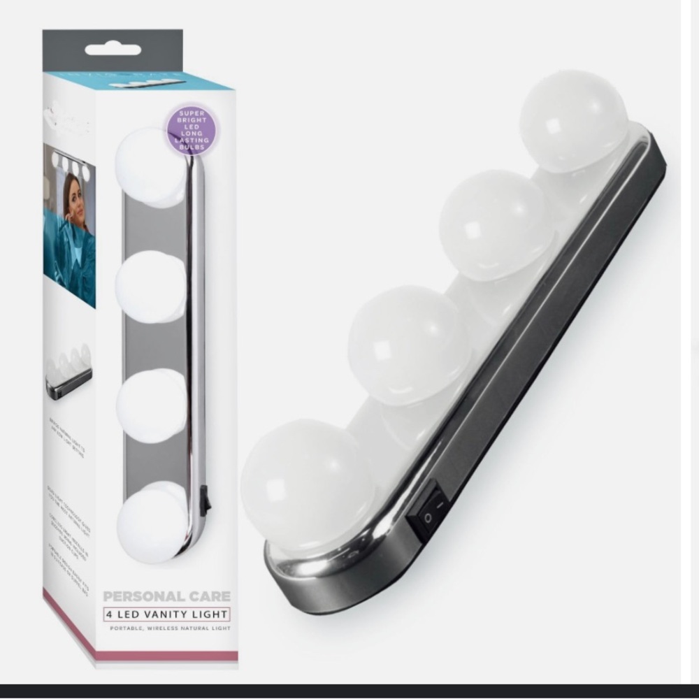 🌼2 for $20🌼 NWT Invigorate by Meridian Point portable LED lights for Vanity